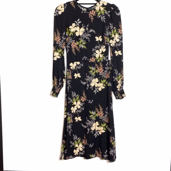 Reformation Kellan Isabella Floral Midi Dress - Picture 3 of 8